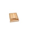 Rev-A-Shelf Rev-A-Shelf Wood Knife Organizer and Cutting Board Replacement Drawer System wSoft Close 4KCB-419HFLSC-1